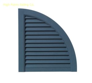 Mastic Louvered Arch-top Shutter